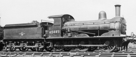 J15 BR No. 65445 at Stratford in 1962, with Westinghouse brake (PH.Groom)