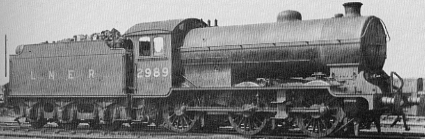 J39/2 No. 2989 at Stratford Shed in 1936