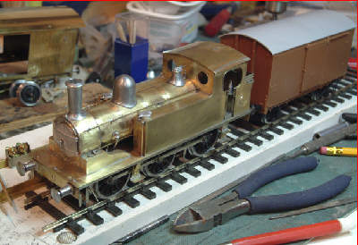 Geoff Byman's unpainted Connoisseur Models J71 kit