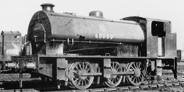 J94 No. 68080 at Immingham in 1954