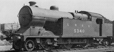 Robinson L1 / L3 (GCR Class 1B) 2-6-4T Tank No. 5340 at Neasden