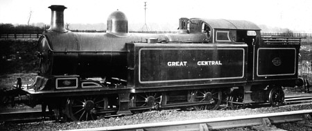 Kitson Class M1 GCR No. 1163 at langwith Junction Shed (M.Peirson)