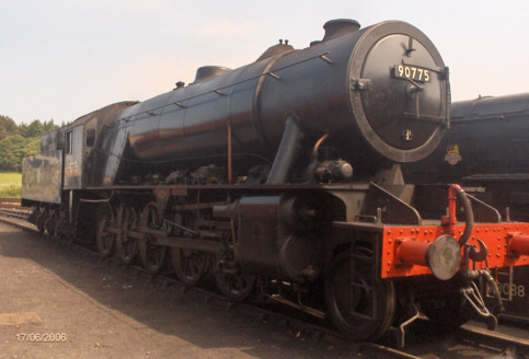 Preserved WD 2-10-0 No. 90775, June 2006 (Michael Allen)