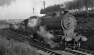 Class O4/3 No. 63833, Clipstone Colliery in 1953 (M.Morant)